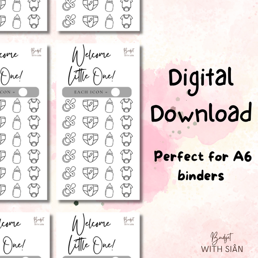 *Downloadable* New Baby Tracker